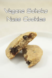 Vegane Schoko Nuss Cookies