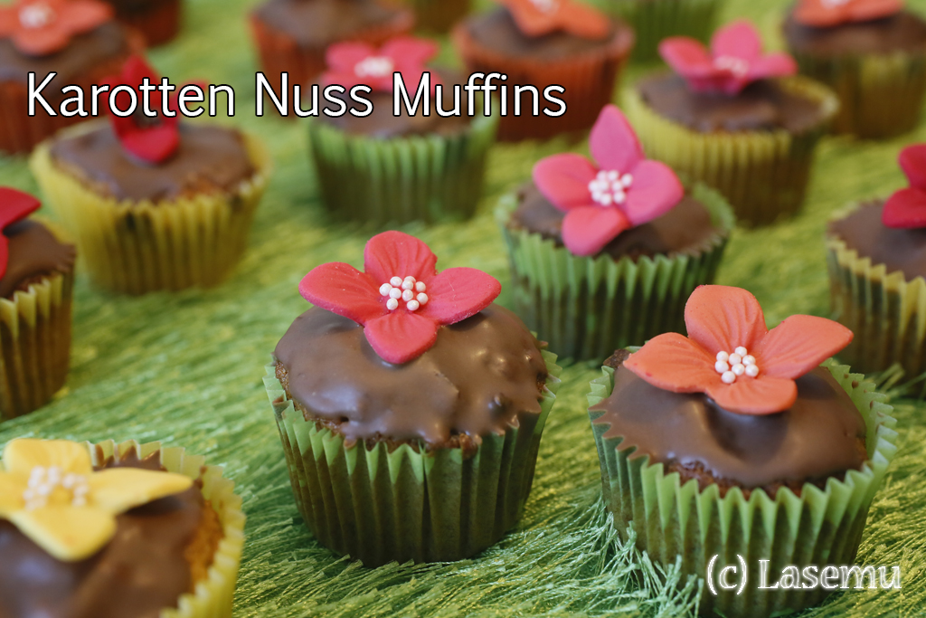 Karotten Nuss Muffins